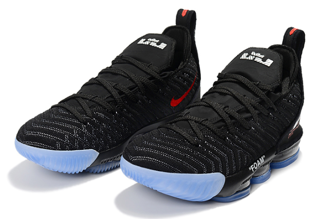 Off-White x Nike LeBron 16 Black Blue